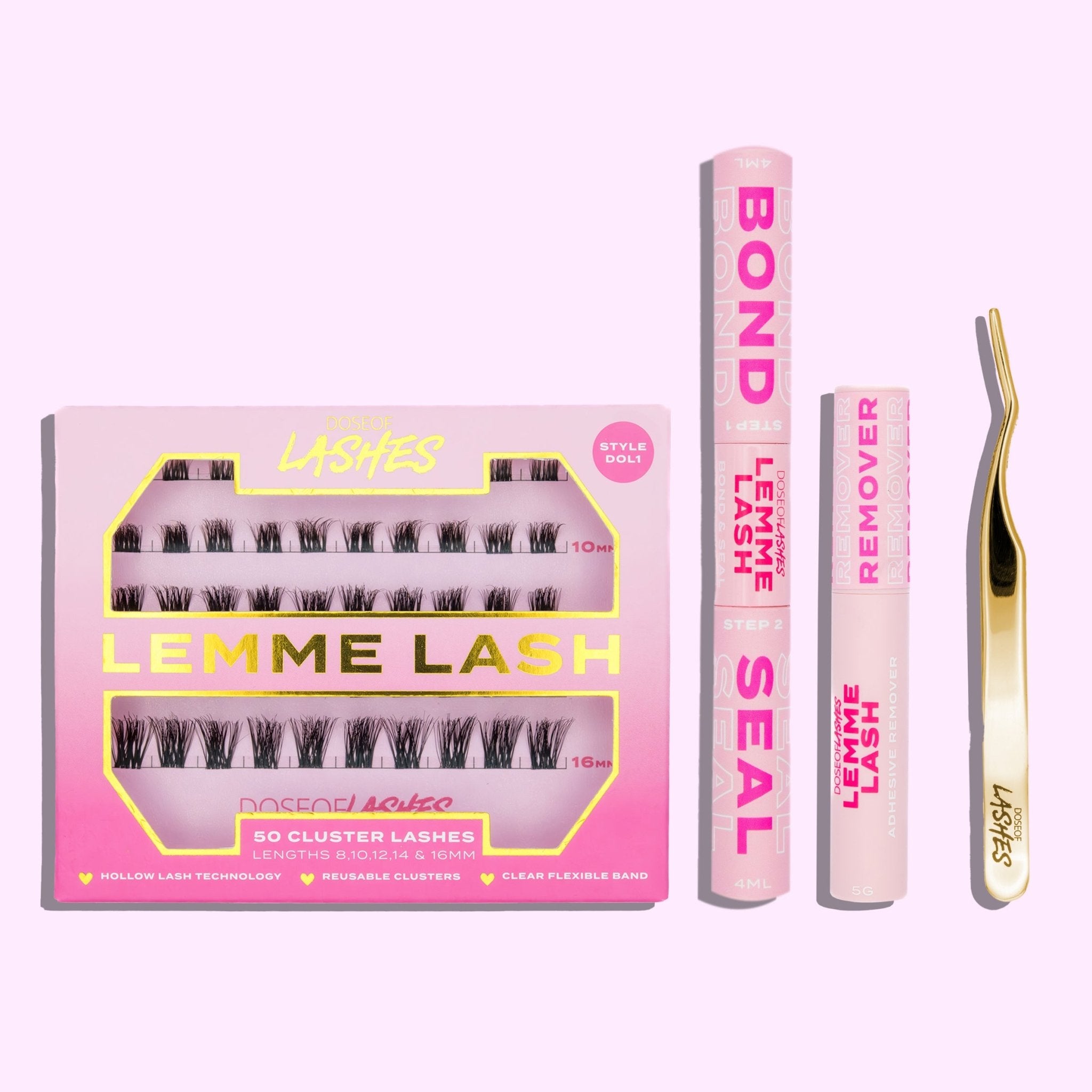 Lemme Lash Ultimate Cluster Kit - Dose of Lashes