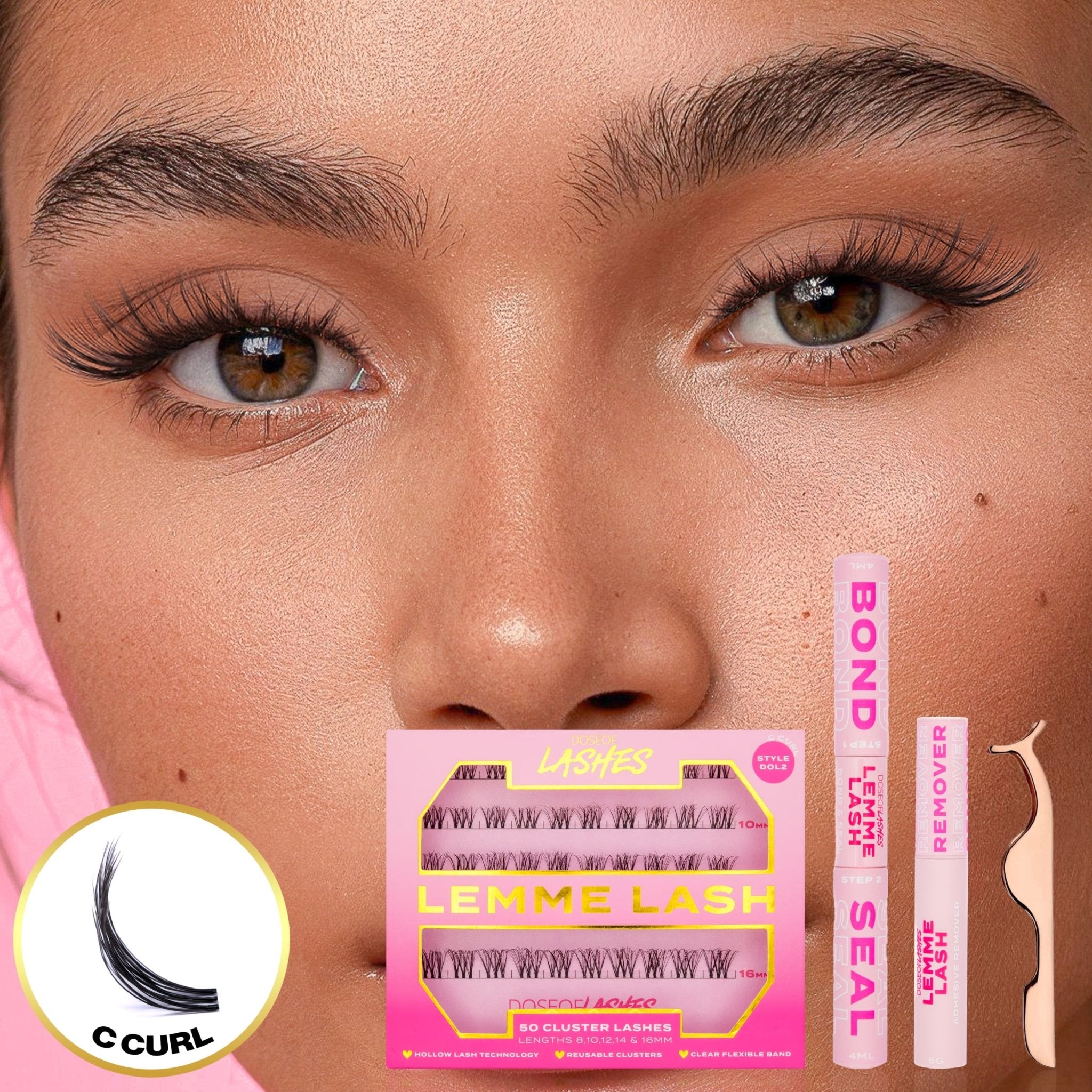 Lemme Lash DIY Starter Cluster Kit - Dose of Lashes