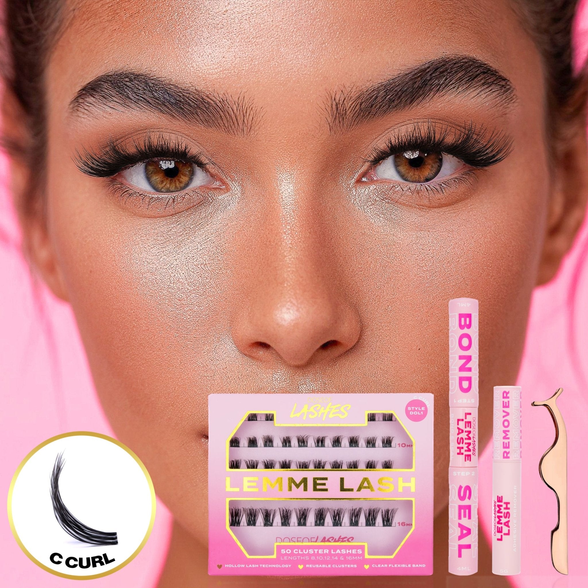 Lemme Lash DIY Starter Cluster Kit - Dose of Lashes