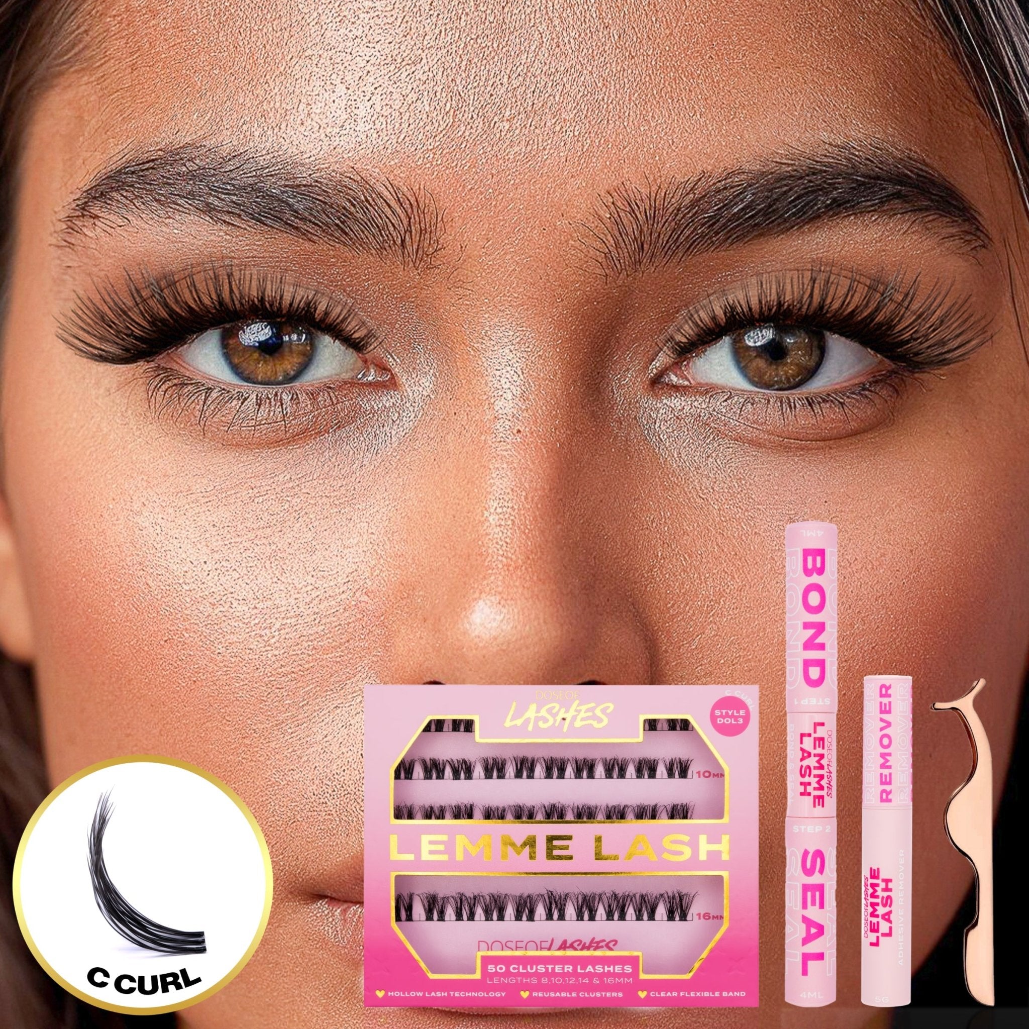 Lemme Lash DIY Starter Cluster Kit - Dose of Lashes